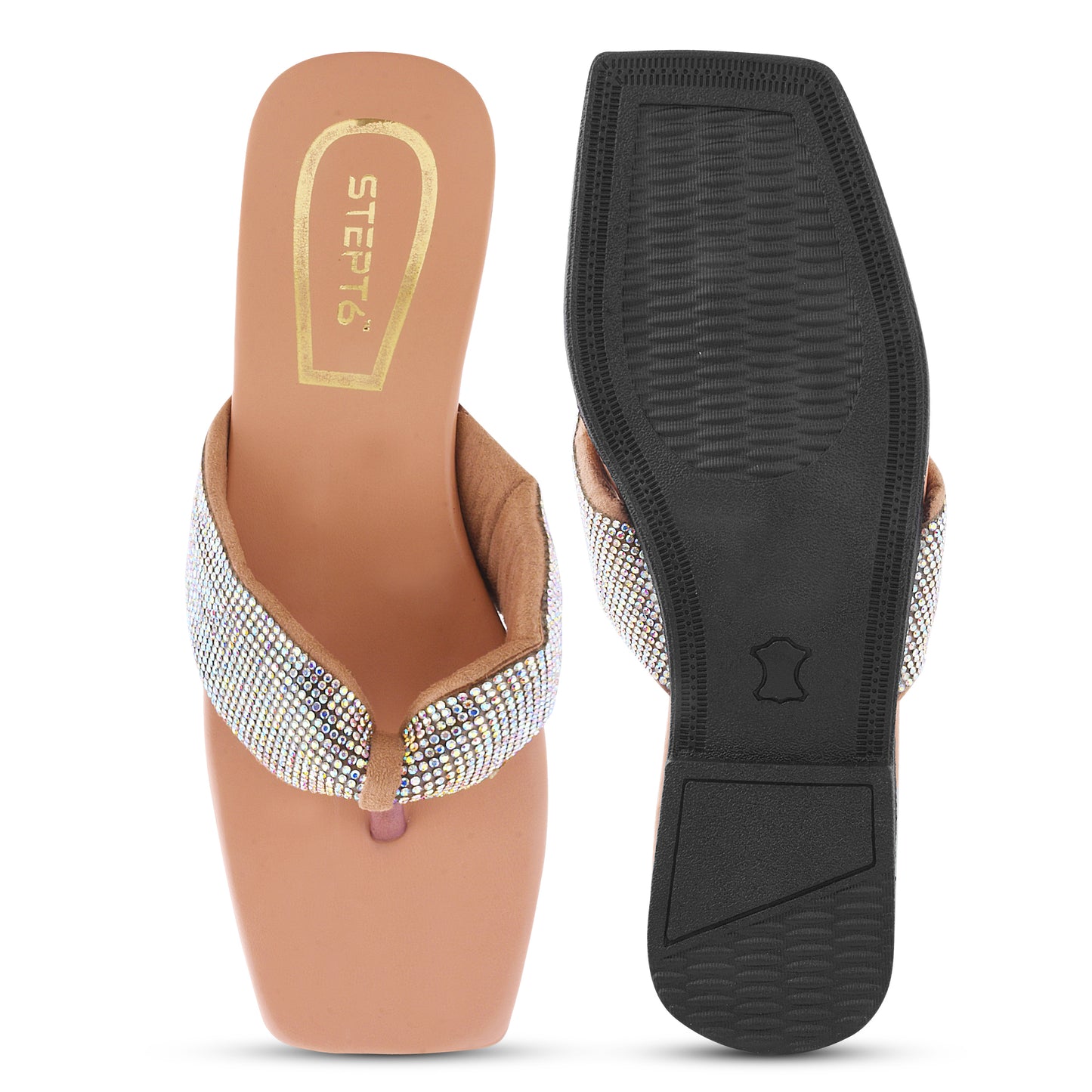 V Cross Slip-on Cream