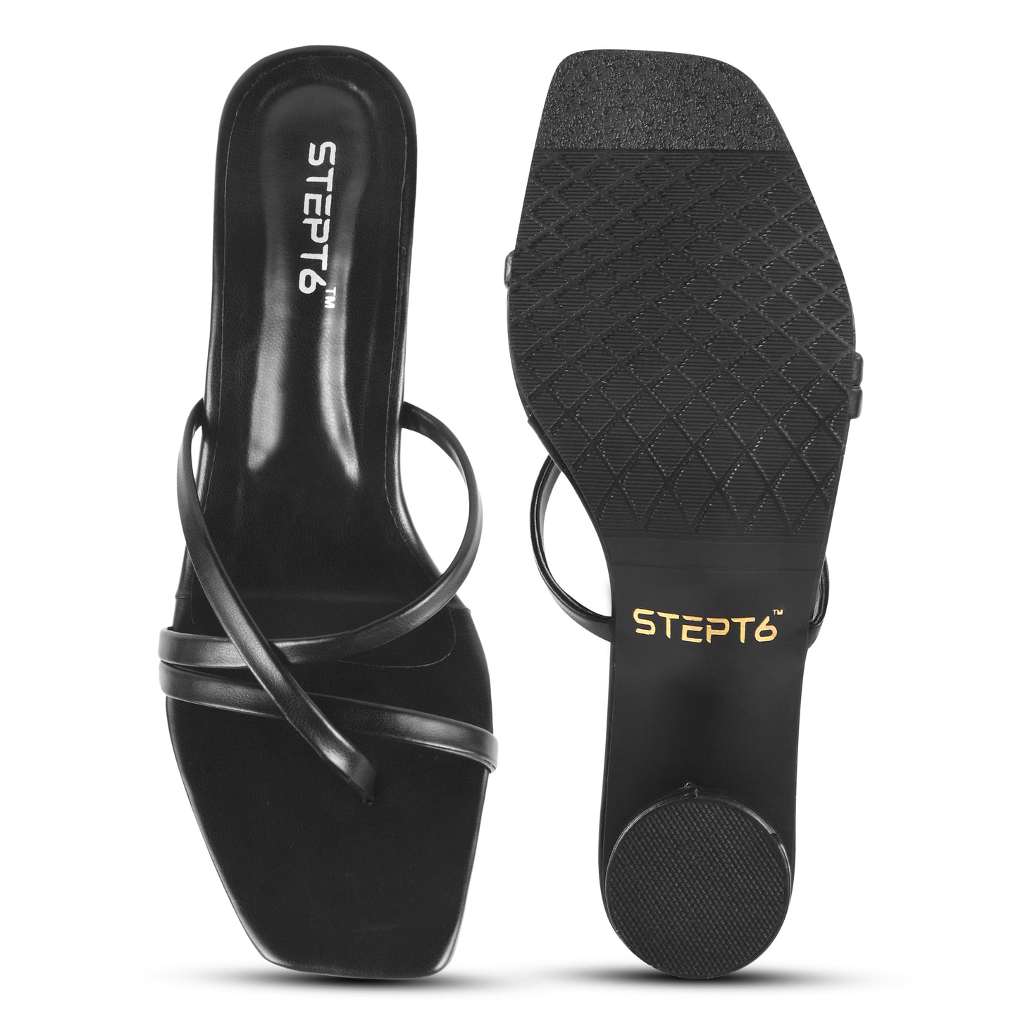 Stylish Casual Faux Leather Flats for Women - BLACK
