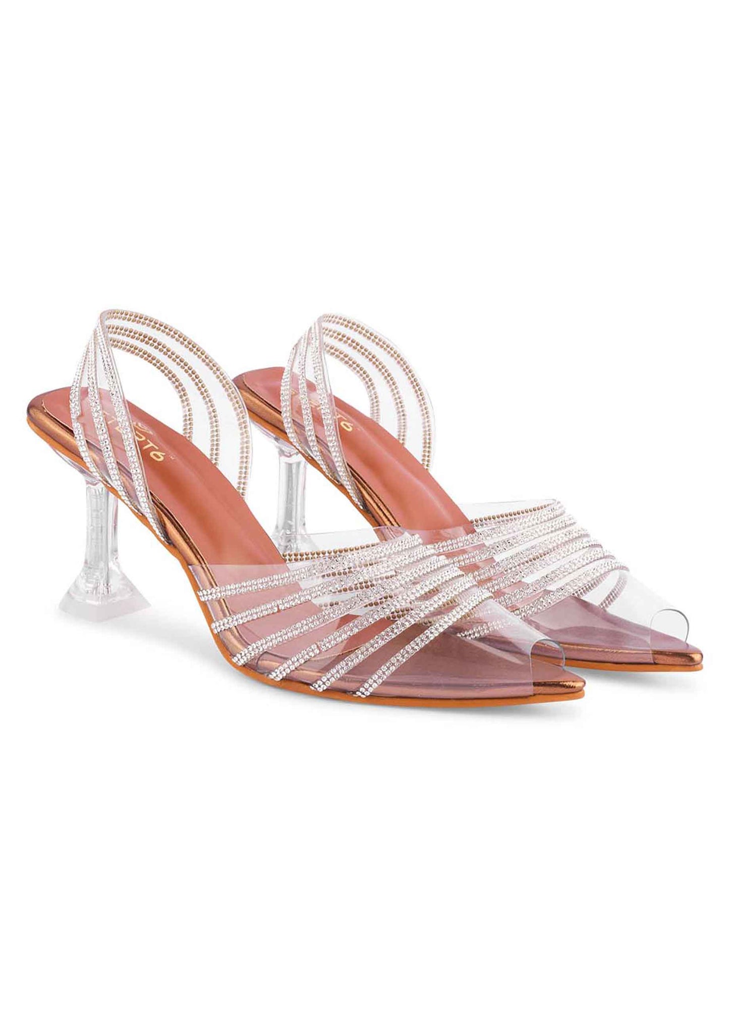 Peep-Toe Antique Stilettoes