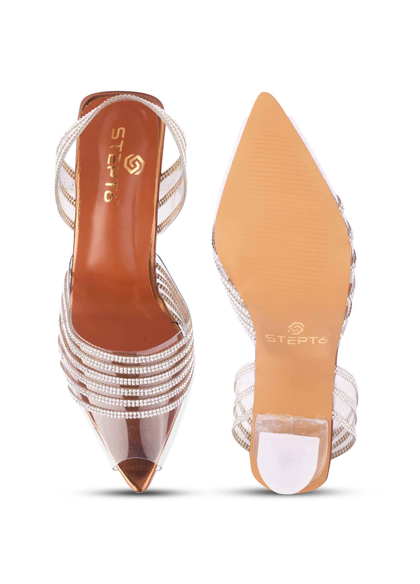 Peep-Toe Antique Stilettoes