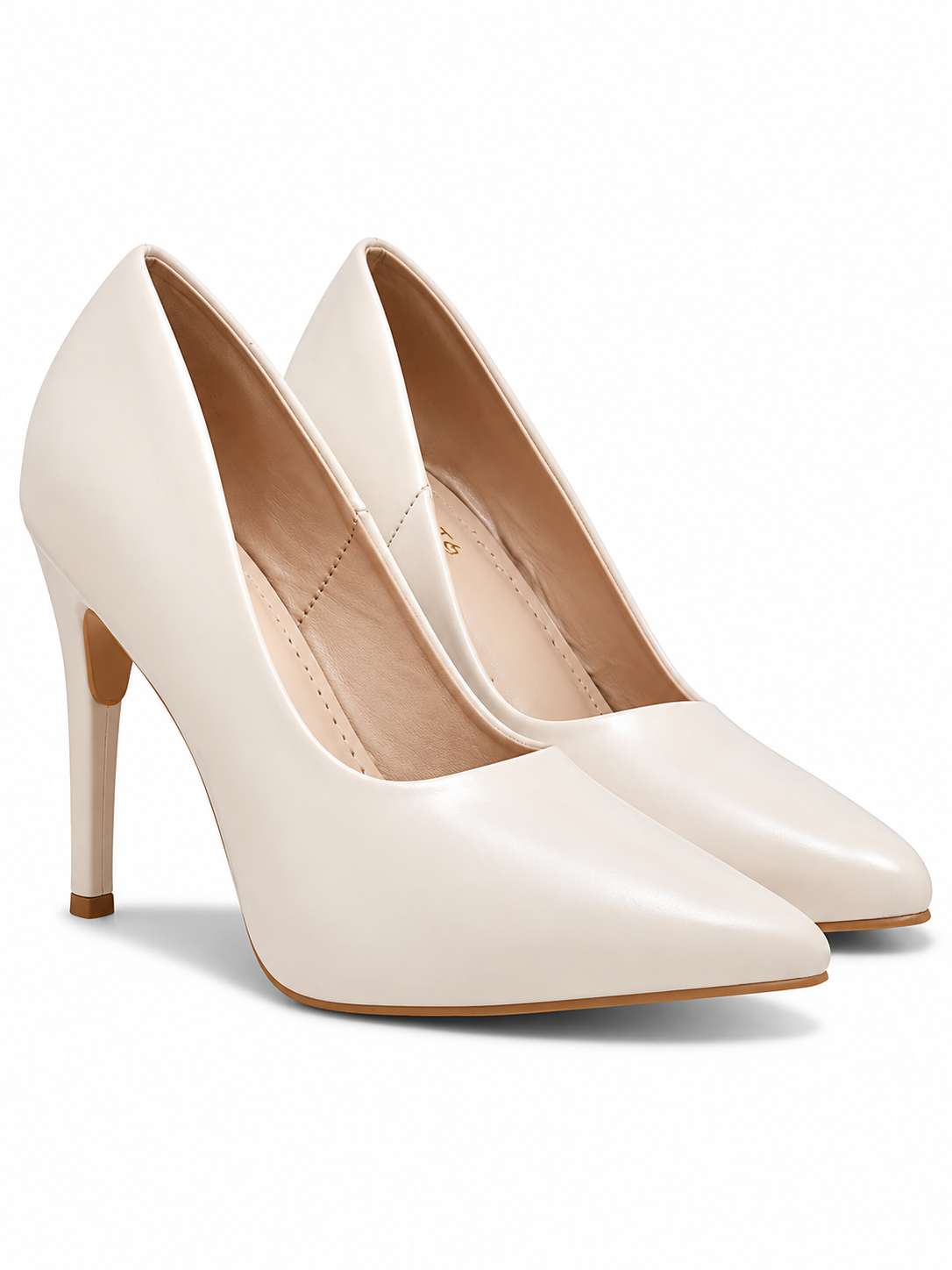 Classic Beige Patent Stilettos