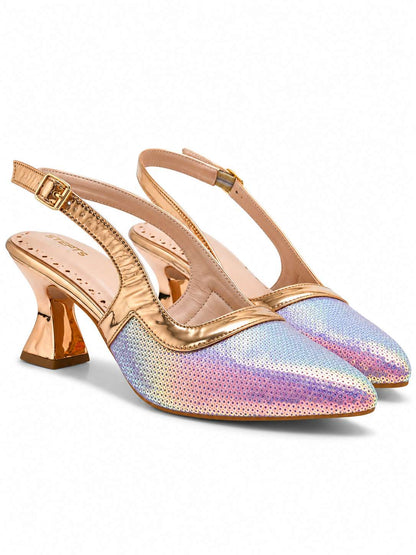 Lavender Slingback Heels