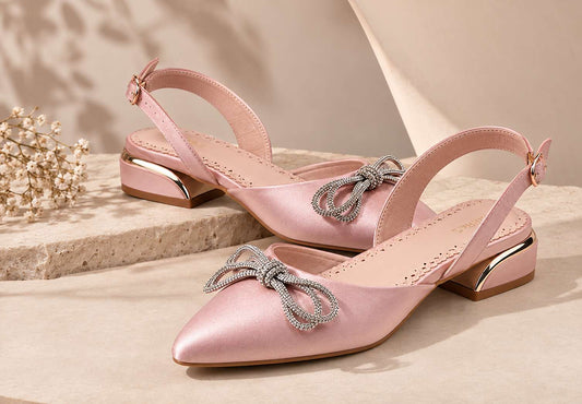 Elara Satin-Blush Pink