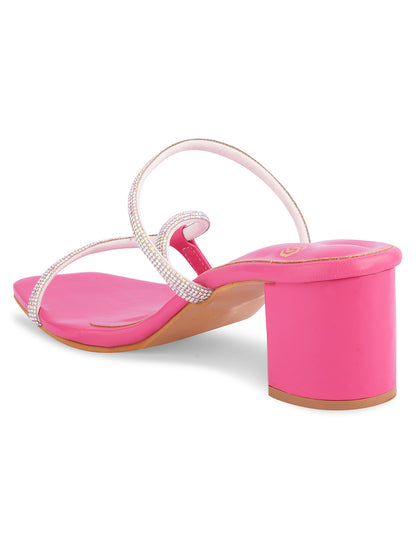 Kitten Pink dazzling strap