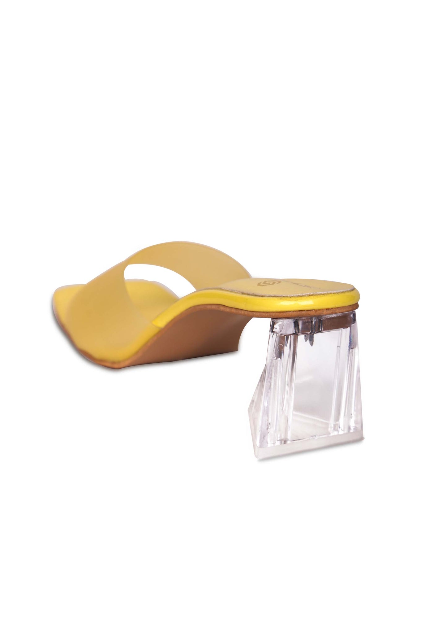 Soft Rubber Strap Heel - Yellow